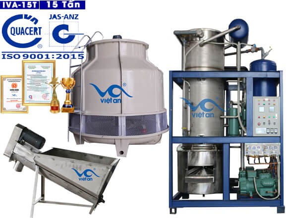 Máy làm đá sạch công nghiệp